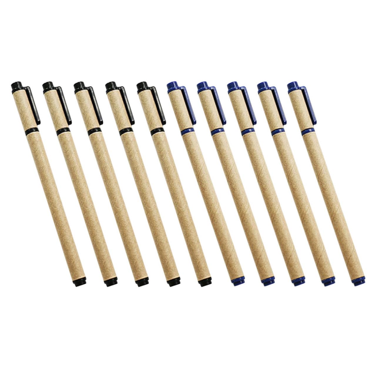 SHINEOFI 30piezas Bolígrafo De Gel Kraft Para Escritura Escuela y Azules Negros Para y Dibujo