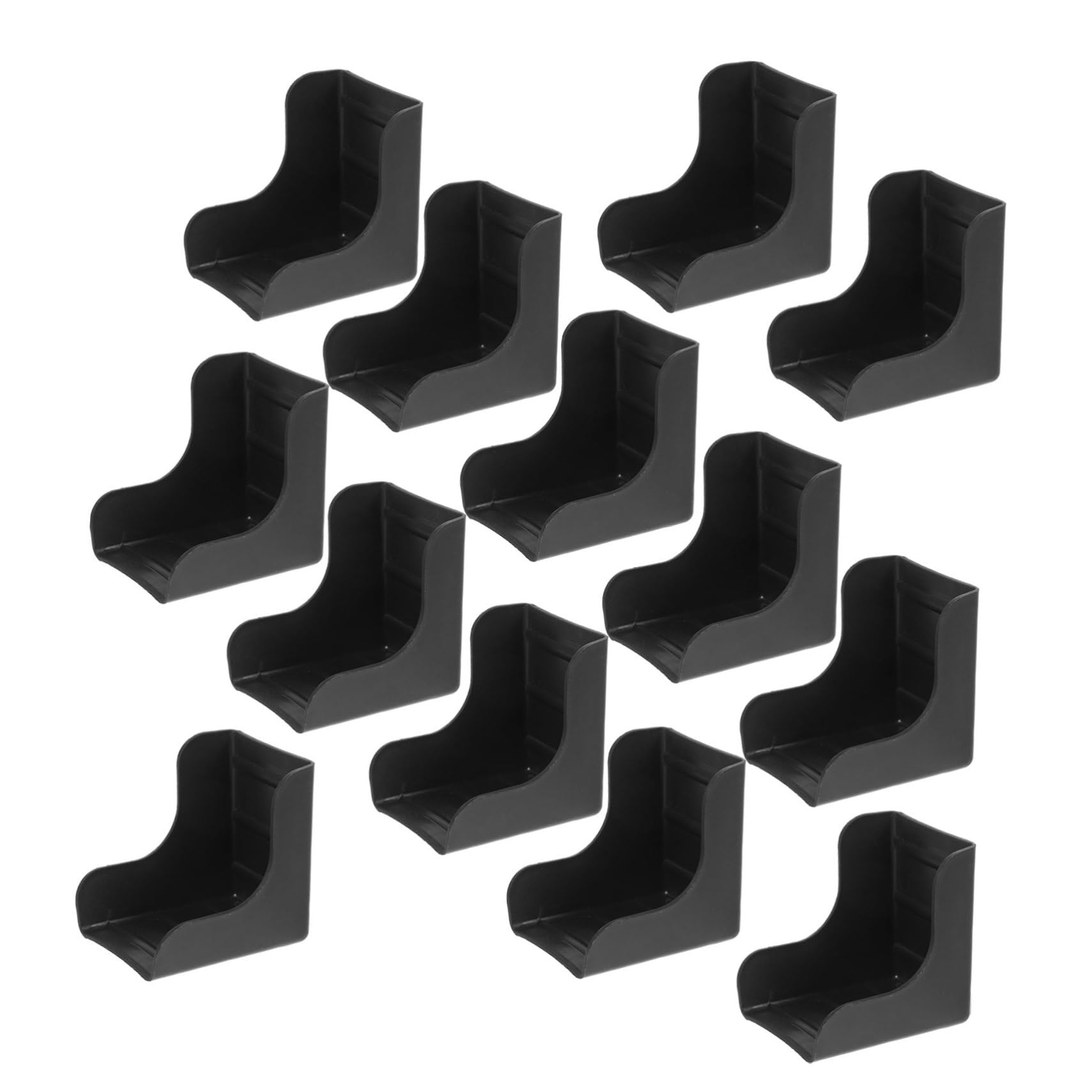 HEMOTON 100pièces Protection Angle pour Meuble Couvre-Coins pour Table et Porte Usage Facile à Installer et Ranger