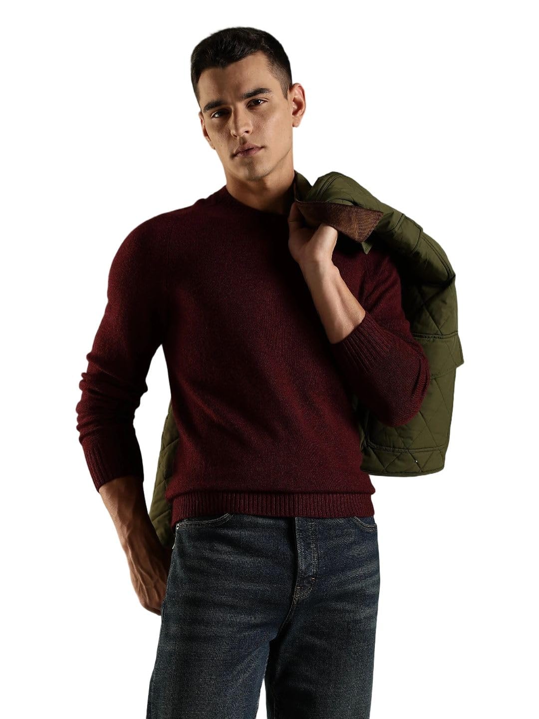 tommy hilfiger Regular fit Wool Crew Neck Pullover-picture-15