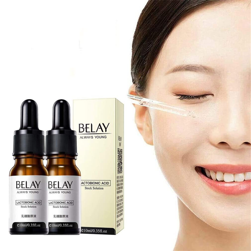 2 x Belay Serum for the Face Belay Serum for the Face Always Young Lactobionic Acid Zero Pore Instant Perfection Serum Anti-Ageing Night Serum Face Care Serum Face