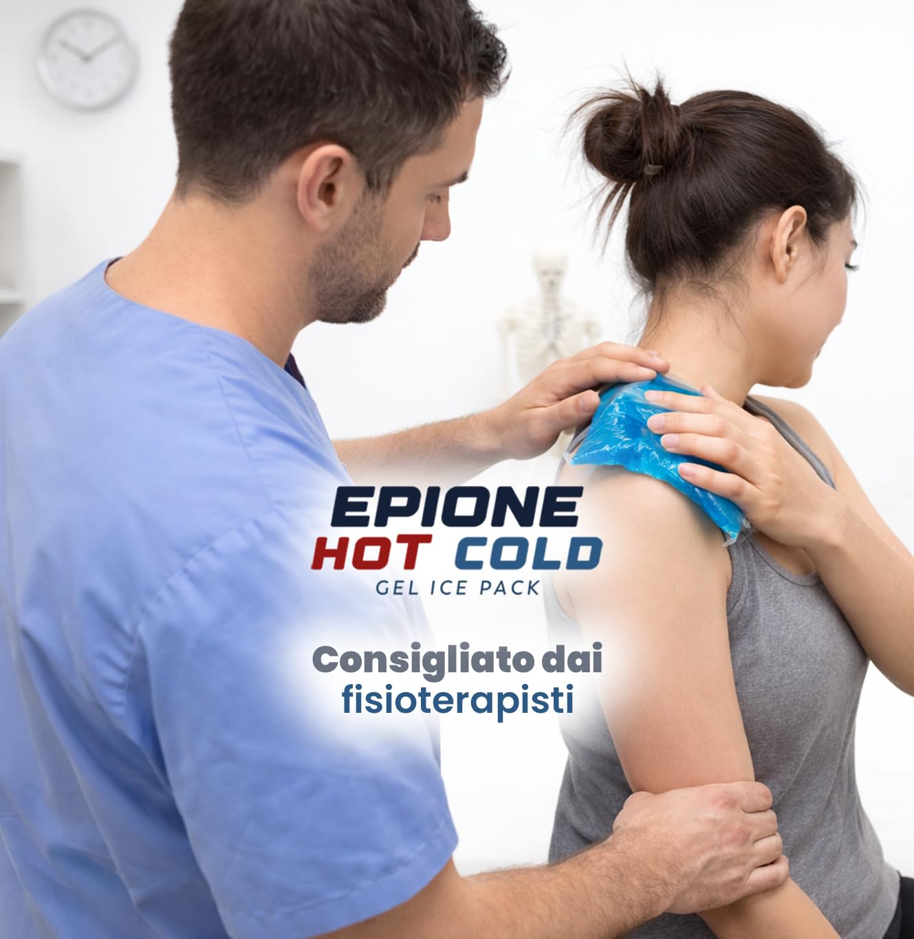 Boston Tech REMEDY – Borsa gel caldo e freddo riutilizzabile con fascia di compressione, include fodera in tessuto, ideale per dolori e lesioni (2 gel + 1 custodia, 2, unità)