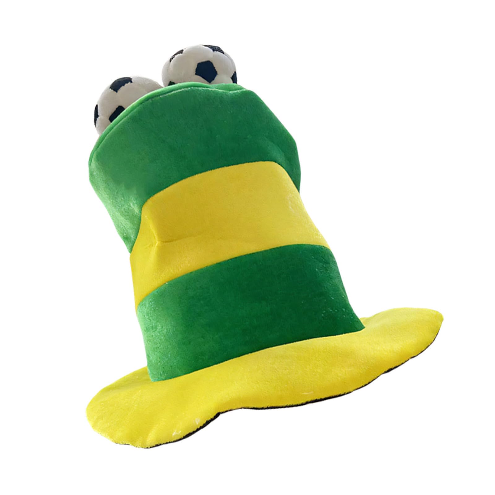 OSNIYAW Football Themed Hat Breathable Fabric Soccer Headwear for Sports Competitions Festives Event Football Party Hat