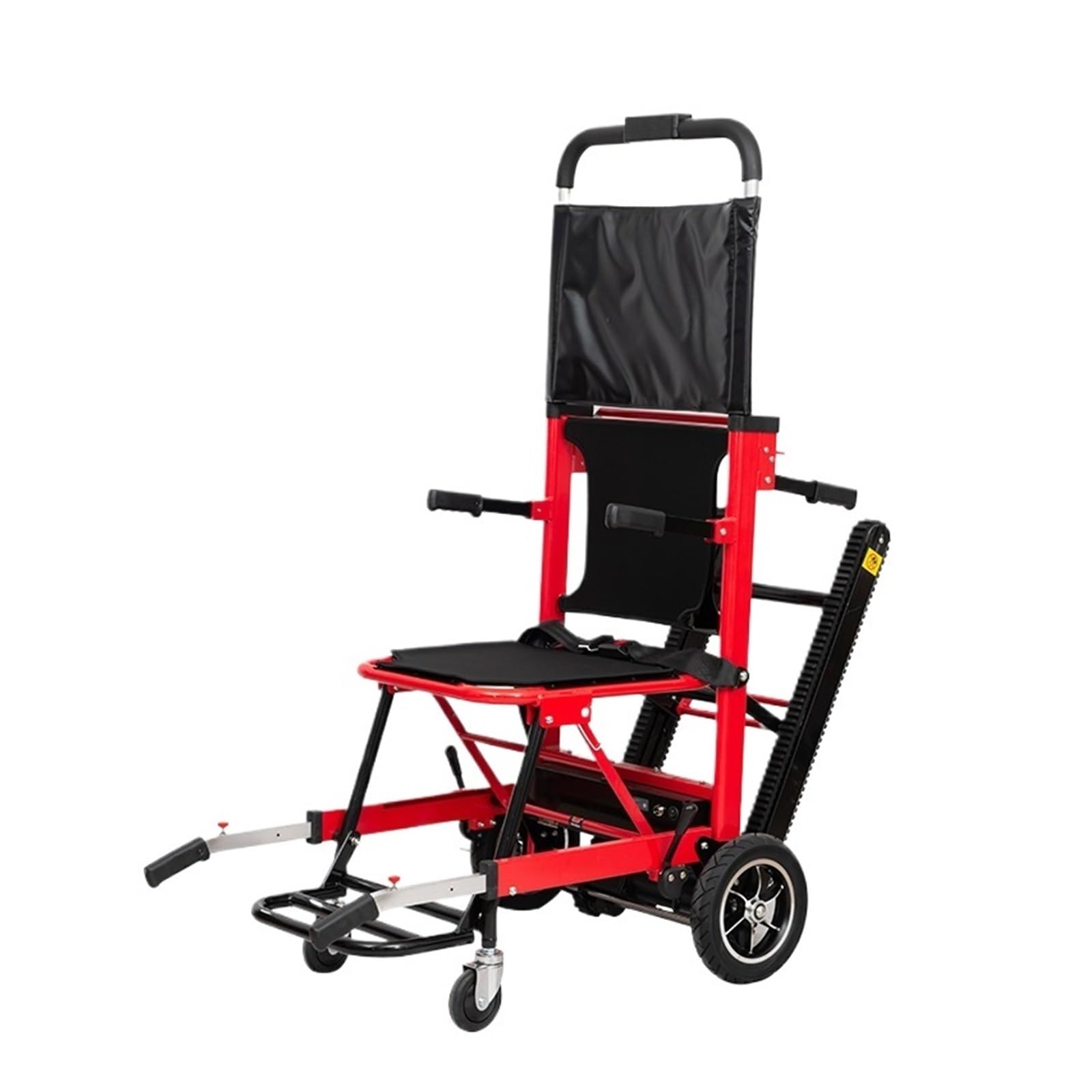 Silla Eléctrica Plegable Portátil For Subir Escaleras For Personas Mayores, De Ruedas Con Subida Automática For Discapacitados Movilidad Cómoda Fluida(SW01 red)