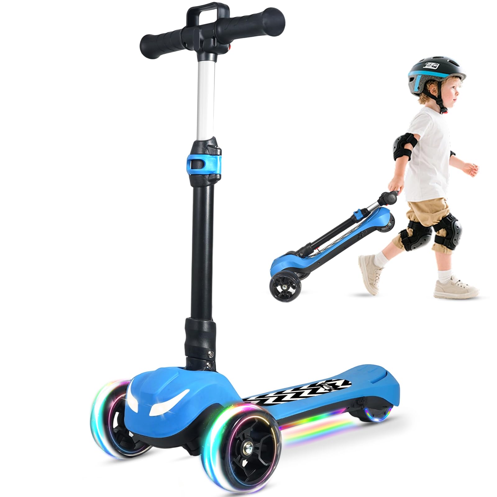 Electric Scooter for Kids Ages 3-12