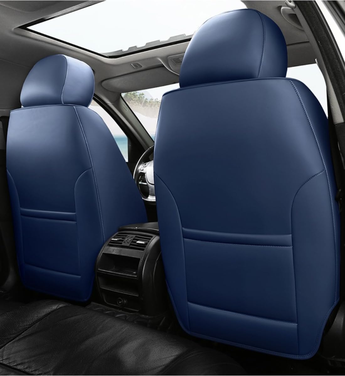 I coprisedili per auto sono adatti per BMW 3 Series 320d XDrive M Sport Berline (F30) Telo protettivo/accessori per auto,Nero e rosso