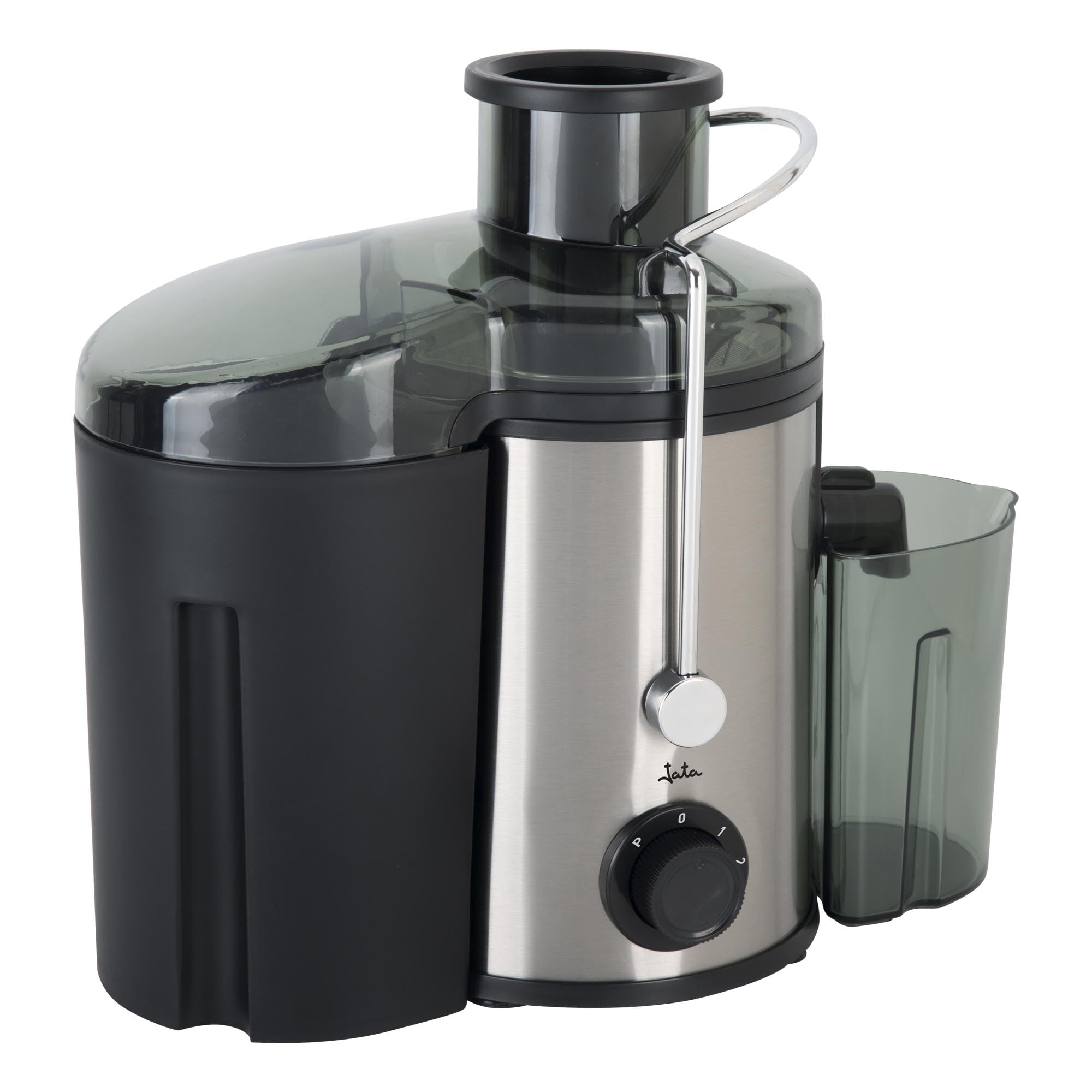 JATA JELI1580 - Licuadora para Verduras y Frutas. Licuadora de Acero Inoxidable. 2 velocidades + Pulse. 13000 rpm. Filtro Acero Inoxidable. Boca Ancha: 7 cm. Jarra 450 ml. Depósito: 1500 ml