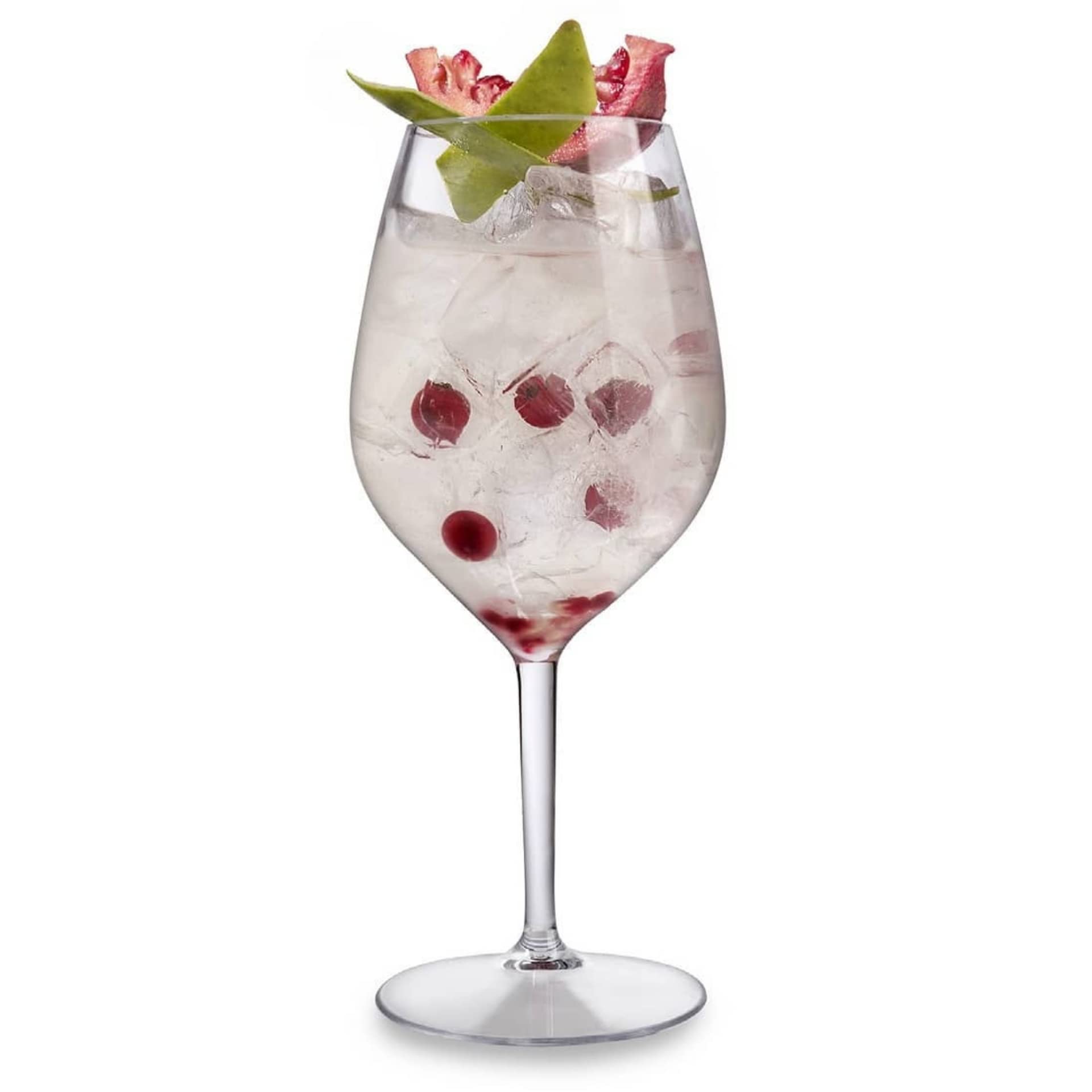 AIOS Copas de vino irrompibles Tritan sin BPA, gran capacidad de 510 ml (juego de 6)