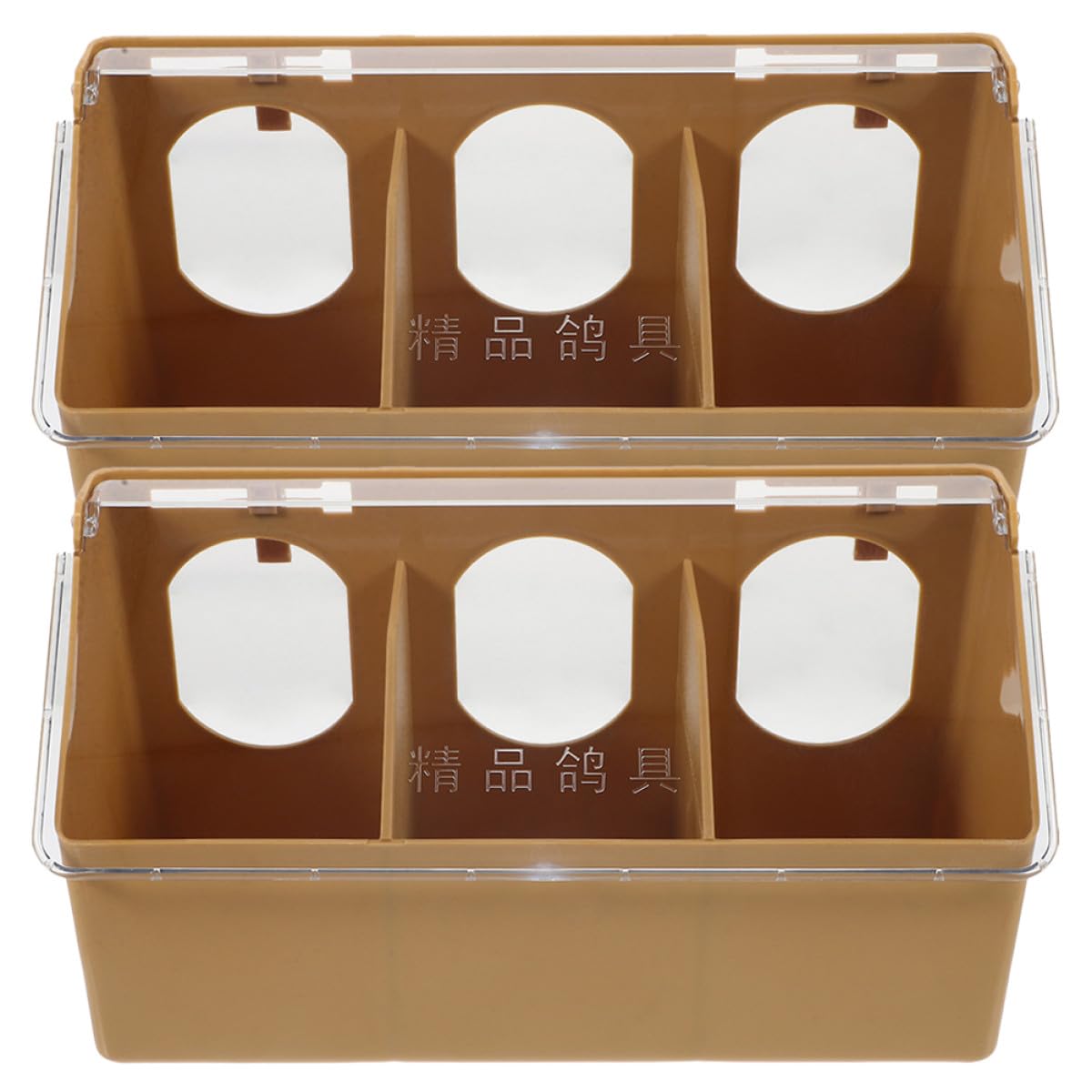 TOYANDONA Comedero para Pájaros Resistente Tapa y Capacidad Ampliada, 2 Piezas, Colgante Multifuncional para Jaulas, Adecuado para Alimentación Cómoda en Interiores
