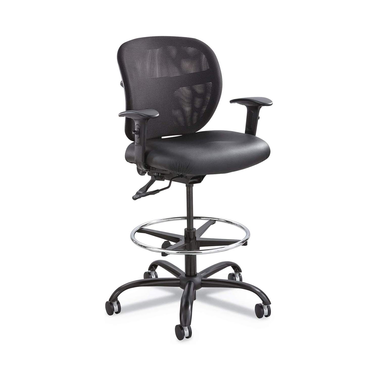 Safco Vue Office Chair, Heavy Duty Stool
