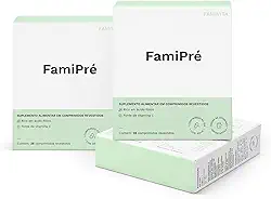 FamiPré - Com ácido fólico como metilfolato e outras vitaminas para mulheres na pré-concepção (12 Semanas)