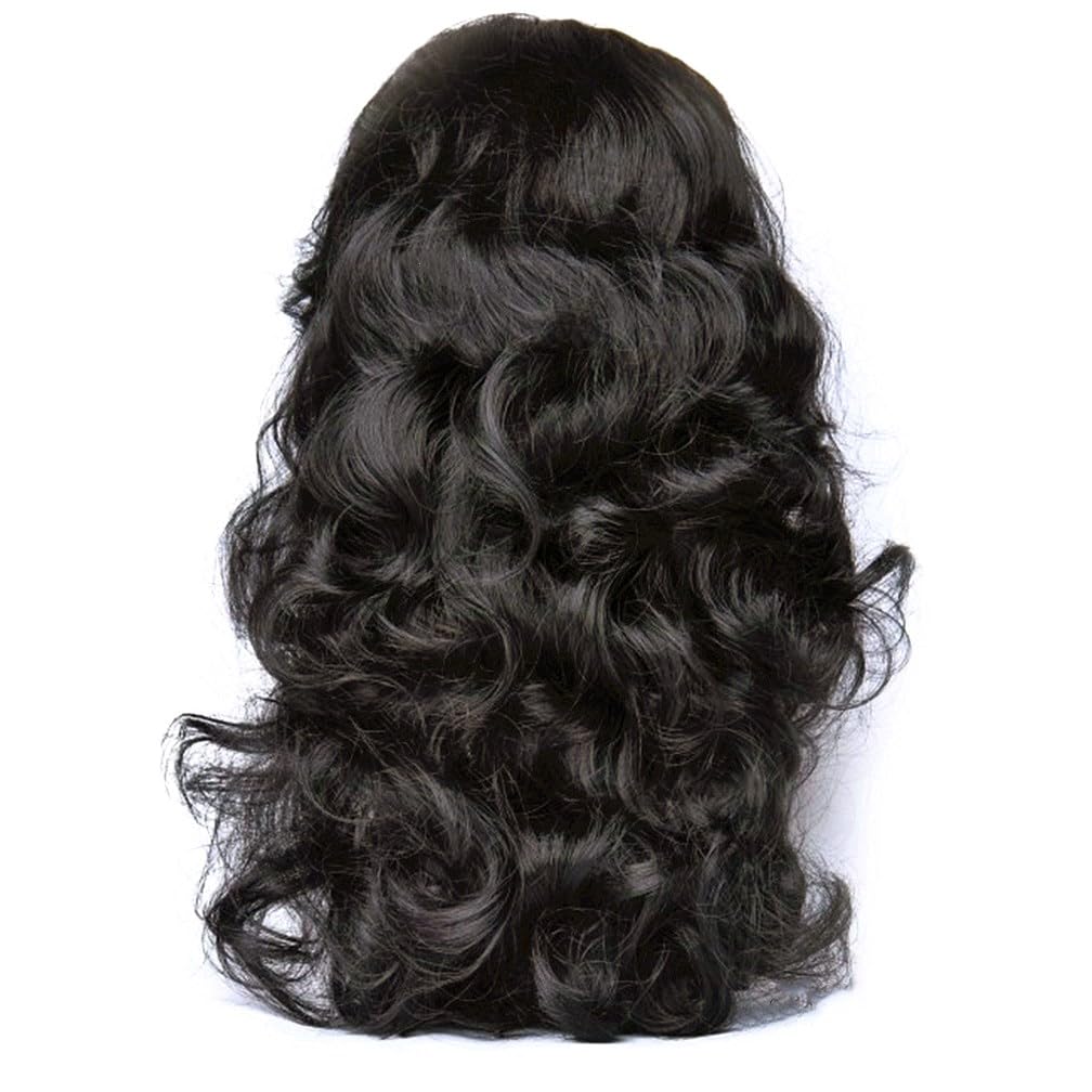 Wet and Wavy Body Wave Lace Front Wigs for Black Women Wear and Go Glueless Human Hair HD Transparent 13x4 Lace Front Wigs Pre Plucked with Baby Hair (22Inch, Natural Color)