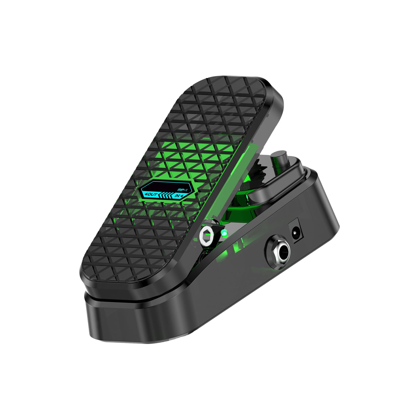 Procesador De Efectos Guitarra Múltiples Modos Voz Distorsión Reverberaciones Retardo Textura ABS Controlador Pie Para Música En Pedal Efectos Guitarra