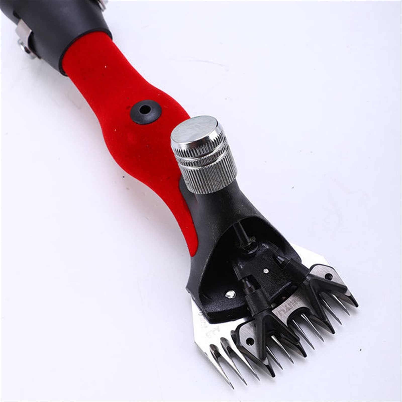 Tosatrice elettrica per pecore Ruotare l'albero flessibile Tosatura delle pecore elettriche Forbici Clipper Cesoie for capre Macchina con affilatrice for smerigliatrice a lama(13 Bent Blade)