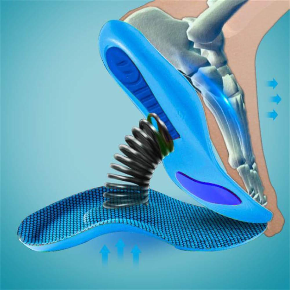 Solette ortopediche ComfySole Comfort, solette ortopediche, riduzione della pressione e supporto dell'arco plantare, ideale per piedi piatti, fascite plantare e dolori ai piedi