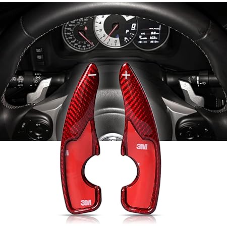 Amazon Co Jp スバル パドルシフト カーボン製 トヨタ車用パドルシフトエクステンション 色あせない錆びない17年 スバル 86 17年 Rt86パドルシフト 赤 B 車 バイク