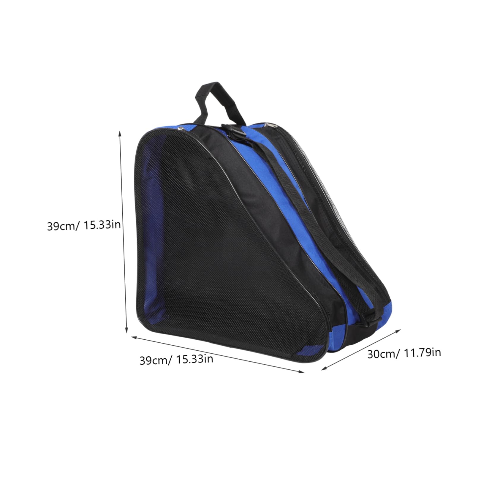 VANZACK Roller Skating Storage and Girls' Ice Skates Bag Convertible Straps Oxford Cloth for Skating Shoes and Accessories Modern Design