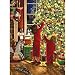 Bits and Pieces - 1000 Piece Embellished Glitter Puzzle - Children Decorating The Christmas Tree by Artist Liz Goodrick Dillon - Family Holiday Fun - 1000 pc Jigsaw