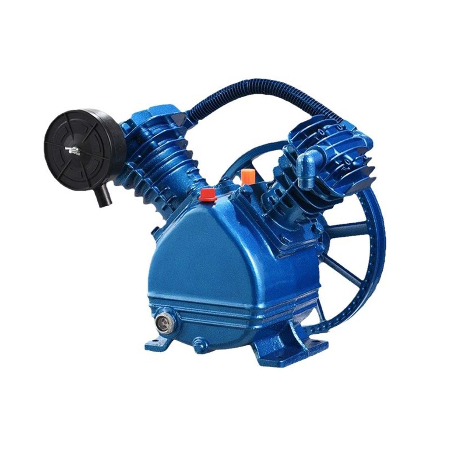 Cylinder Belt Driven Air Compressor Pump Assembly Piston Head Replacement Accessories for Industrial Use for Machine(0.25/8)