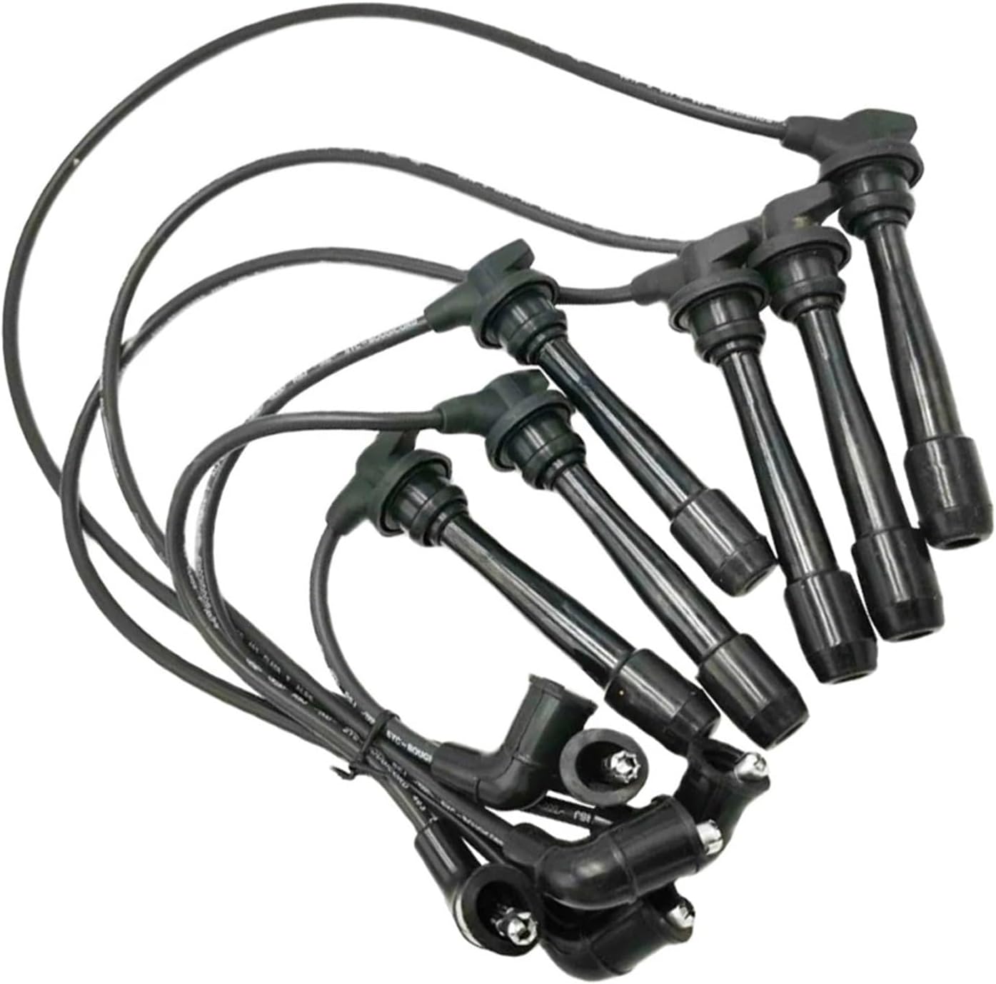 6Pcs 2750137A00 27501-37A00 27501 37A00 Spark Plug Wires Ignition Coil Cable Compatible with Hyundai Sonata 1999-2005 Optima 2.5L 2.7L