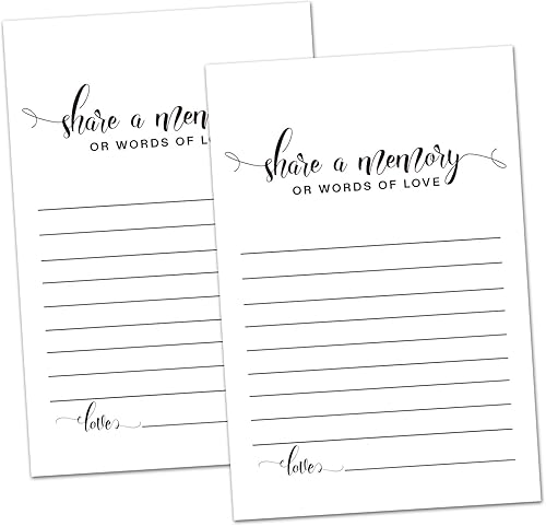 Tarjetas de memoria, decoraciones de celebración de la vida, libro de visitas funerarias, libro de invitados conmemorativo para bodas, duchas,