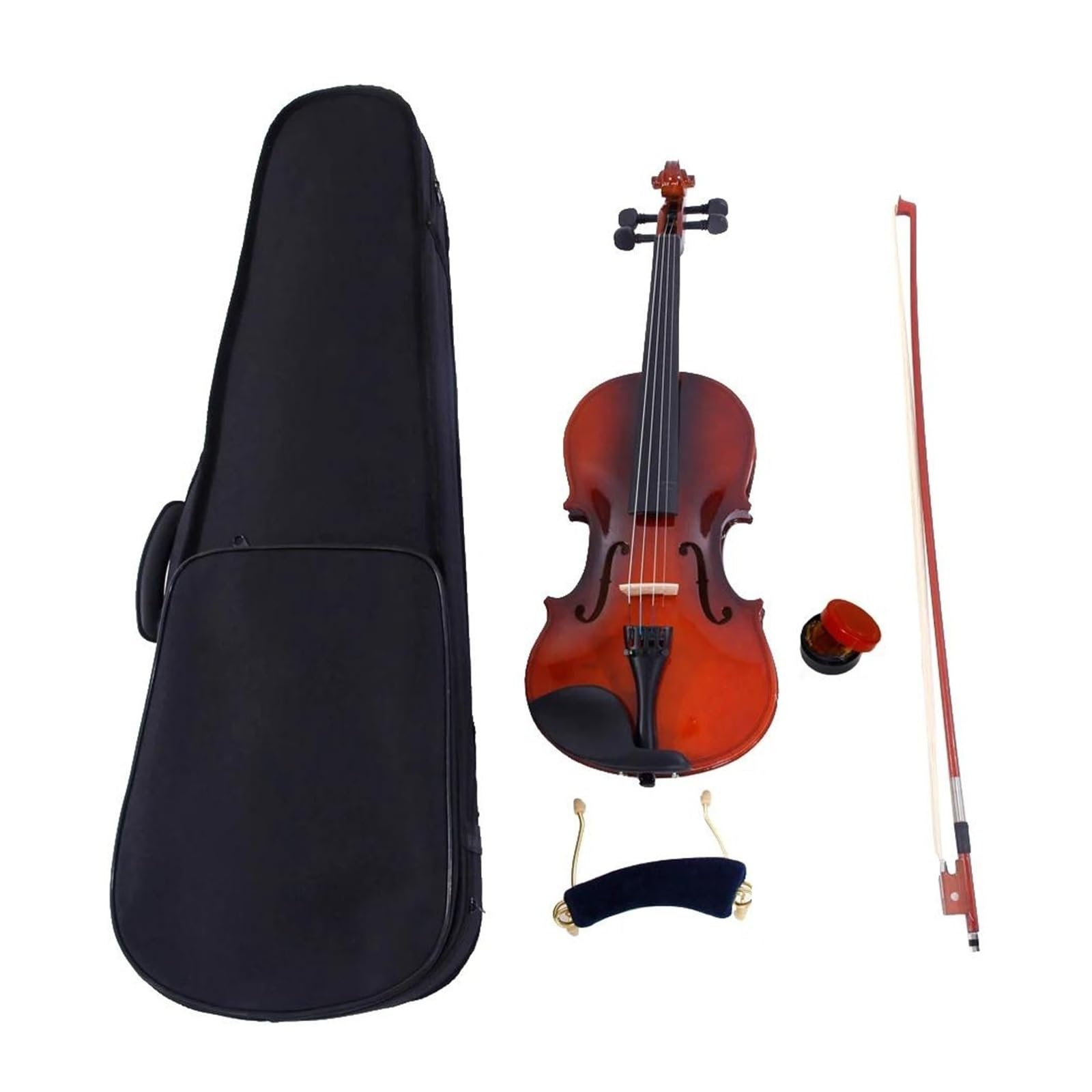 violino Violino acustico in legno massello di dimensioni 1/8 con custodia poggiaspalla e accordatore