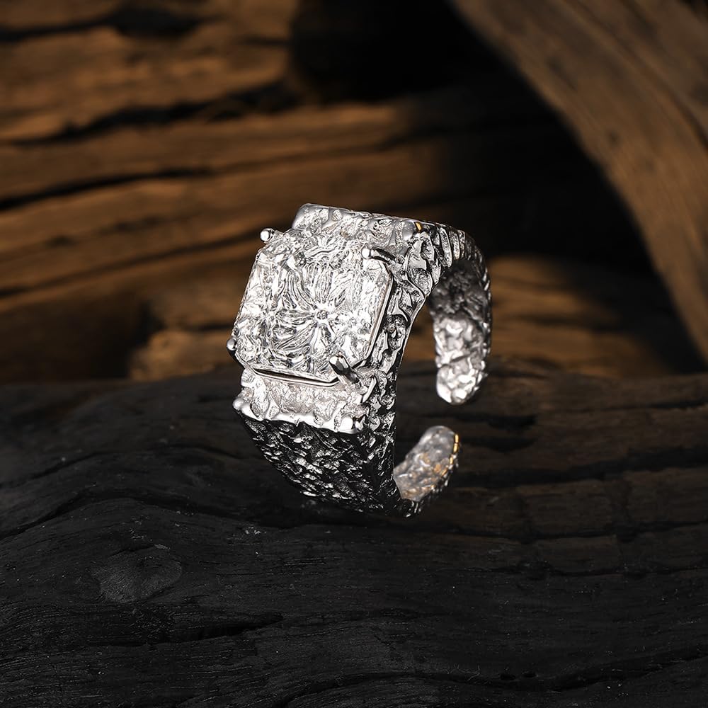 NONNYL Ring for Women Jewelry rings Gifts S925 Sterling Silver Ring Gifts for Wife Mom Girlfriend, Anniversary Birthday Fine Jewelry Gifts for Her NO11572