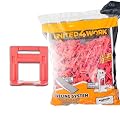 Tile Leveling System 1/8" - Professional and DIY - Includes 400-Pieces Tile Leveling Clips for Secure Floor and Wall Setting - Easy to Use Tiling Installation Tools - (3,0 mm) - Only Clips