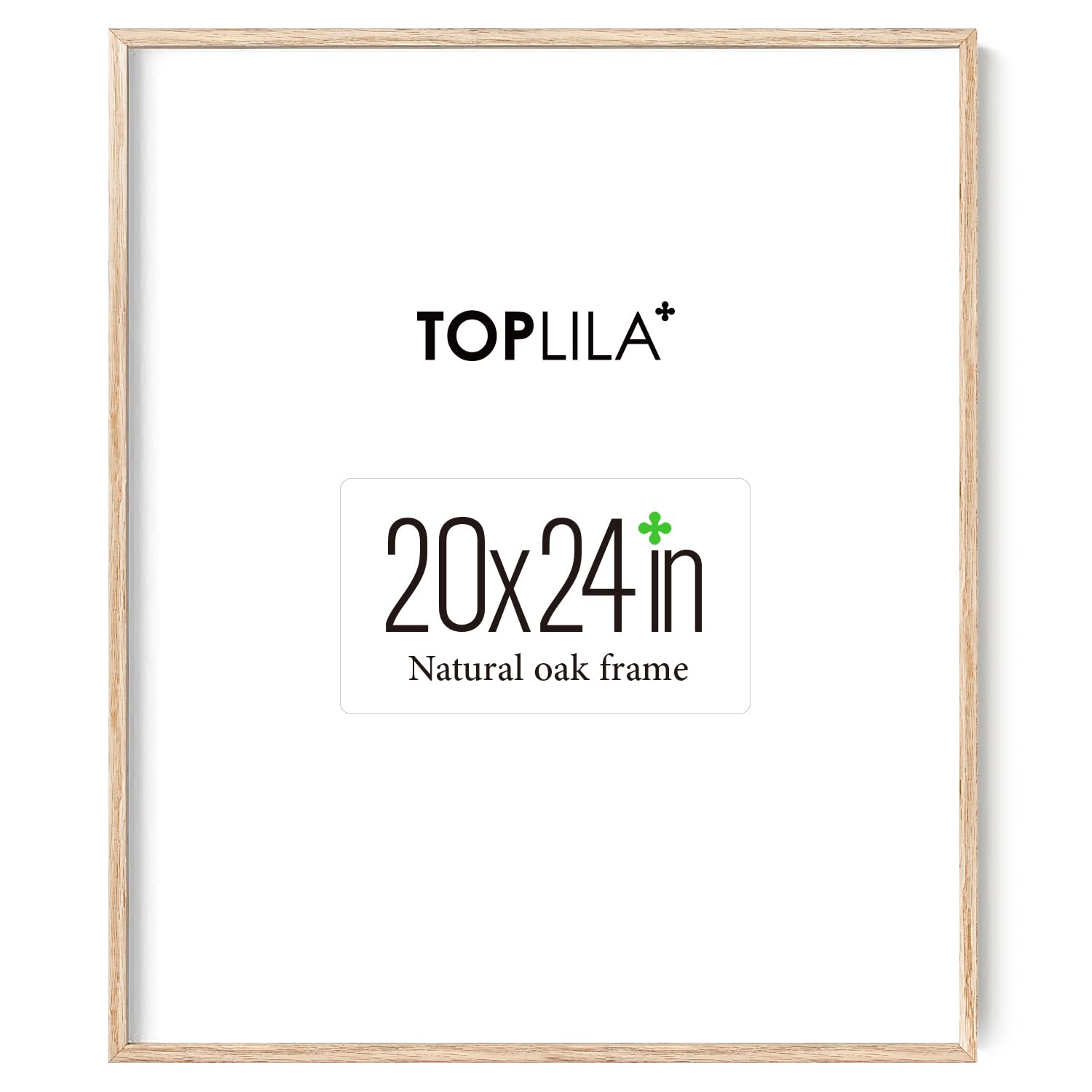TOPLILA Oak Wood Picture Frame