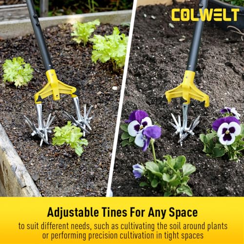 Colwelt 61in Detachable Tine Tiller