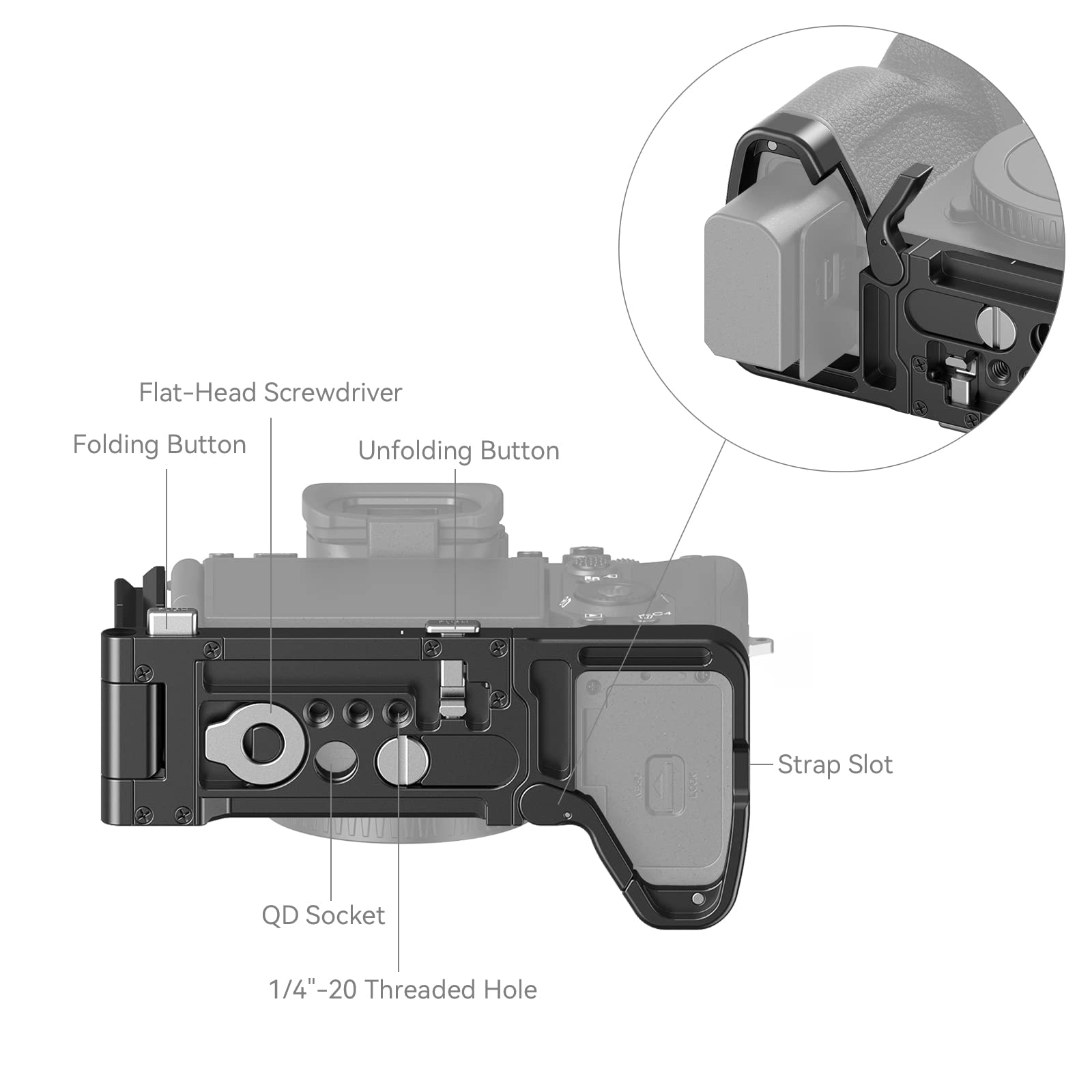 Amazon | SmallRig Sony Alpha 7 V / α7R V / α7 IV / α7S III用 