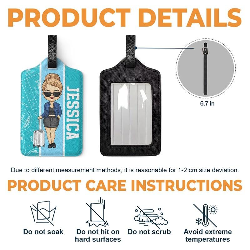 Pawfect House Mothers Day Gifts for Mom, Women, Take Only Memories Leave Only Footprints Personalized Luggage Identifiers for Suitcases, Luggage Tag, Travel Gifts, Travel Accessories Must Haves4