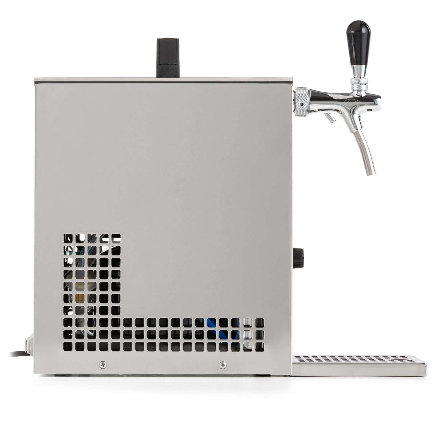 Tireuse à Bière, PYGMY 25/K, avec Compresseur Intégré, Refroidisseur à Sec Monobloc en Acier Inoxydable, Pompe à Bière, 30 litres/h, Green Line