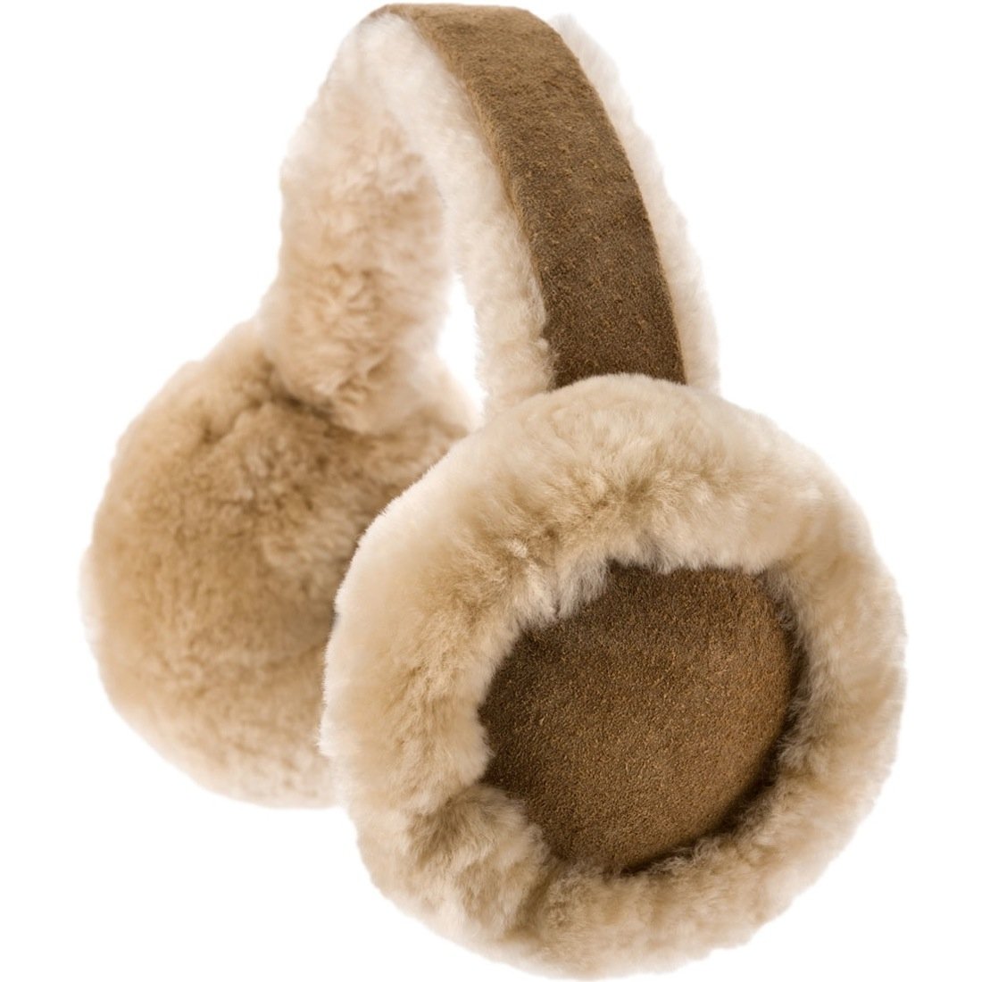 Snugrugs Women's Chestnut Full Sheepskin Ear Muffs With Gift Box,