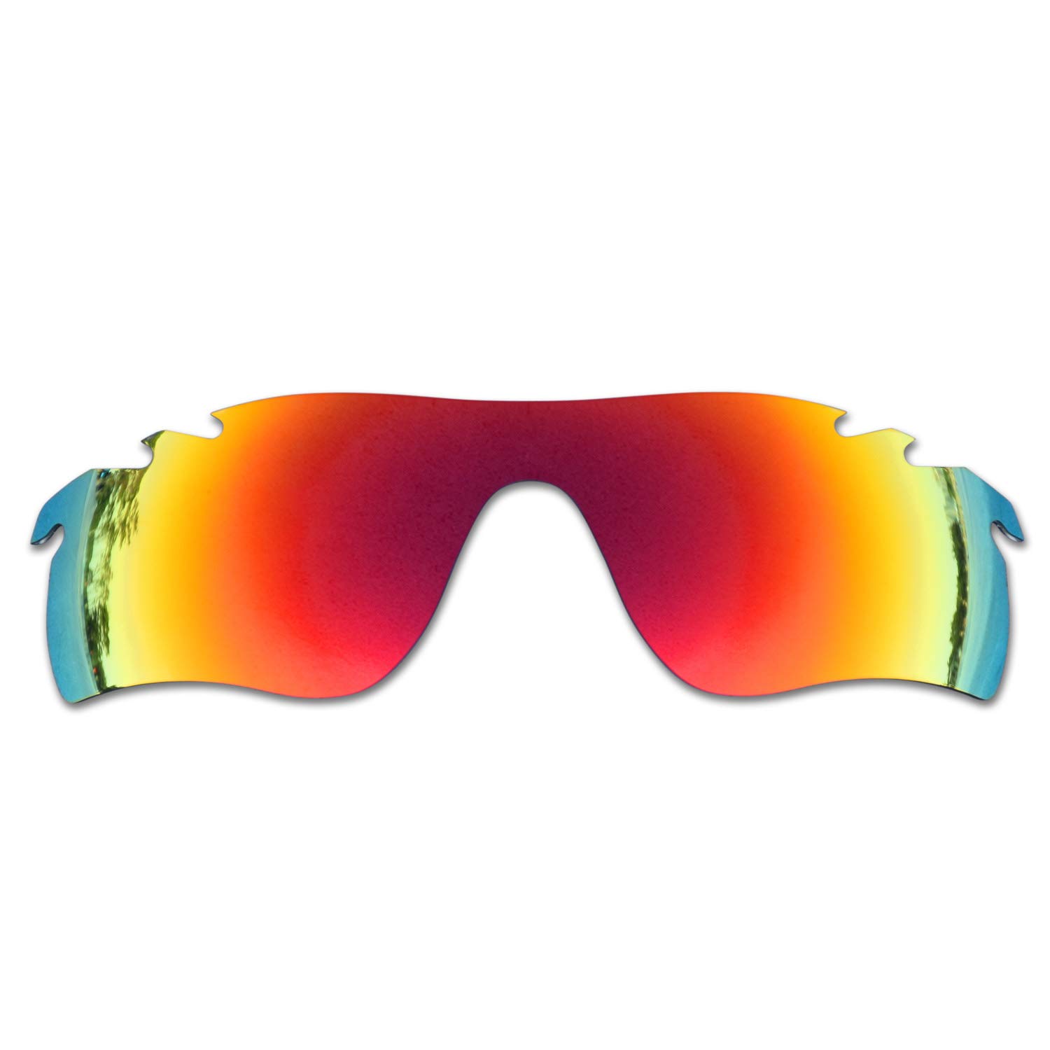 SOODASE For Oakley Radarlock Path Vented Sunglasses Red Polarized Replacement Lenses