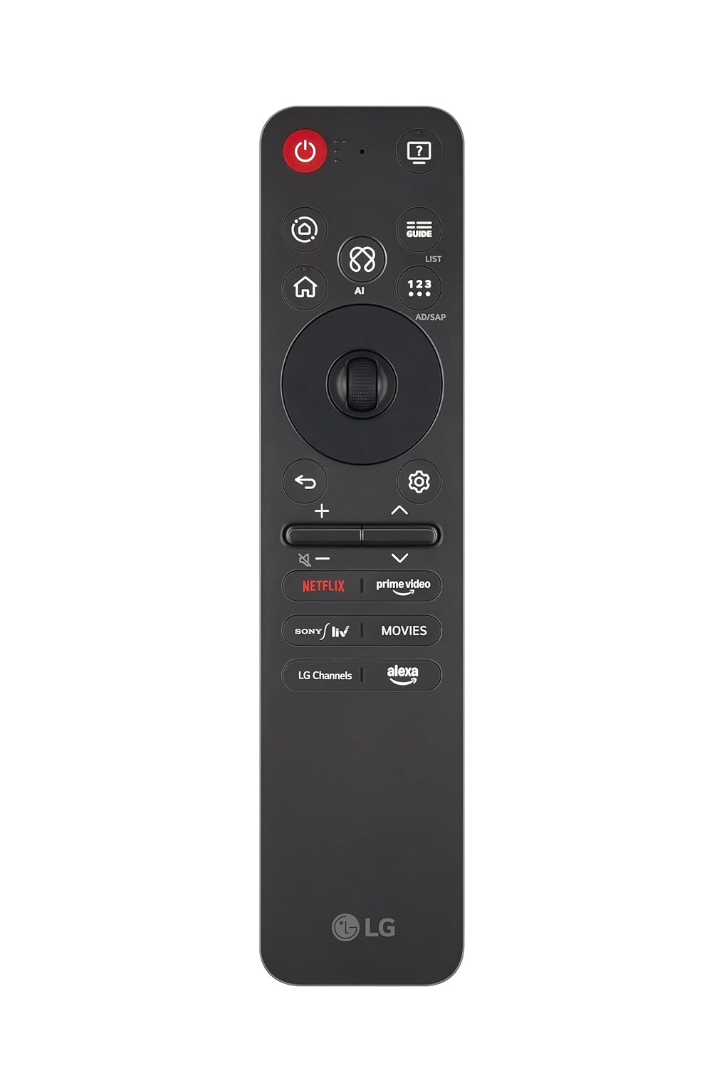 Original LG Smart TV Remote Control for All LG LCD, LED, OLED Smart TVs (25GA) Original LG Smart TV Remote Control for All LG LCD, LED, OLED Smart TVs (25GA)
