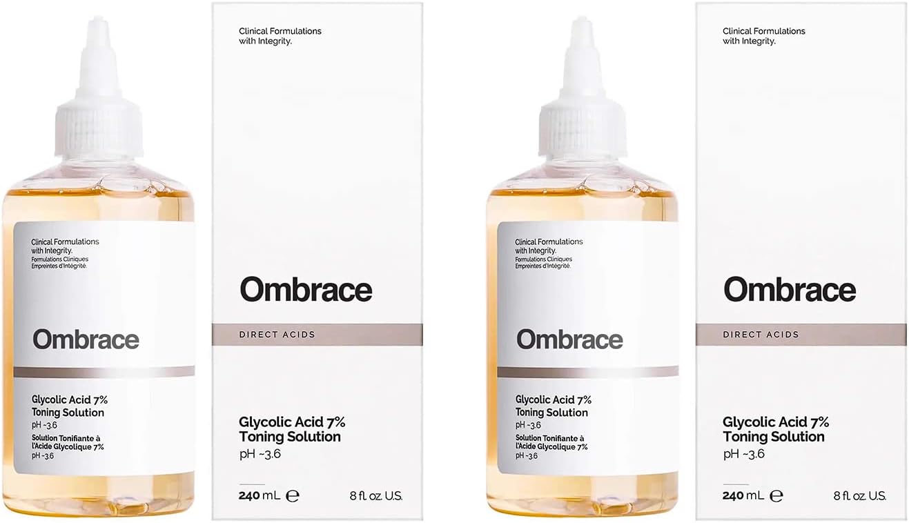 Ombrace The New Ordinary Glycolic Acid Toning Solution 240ml, Pack of 2