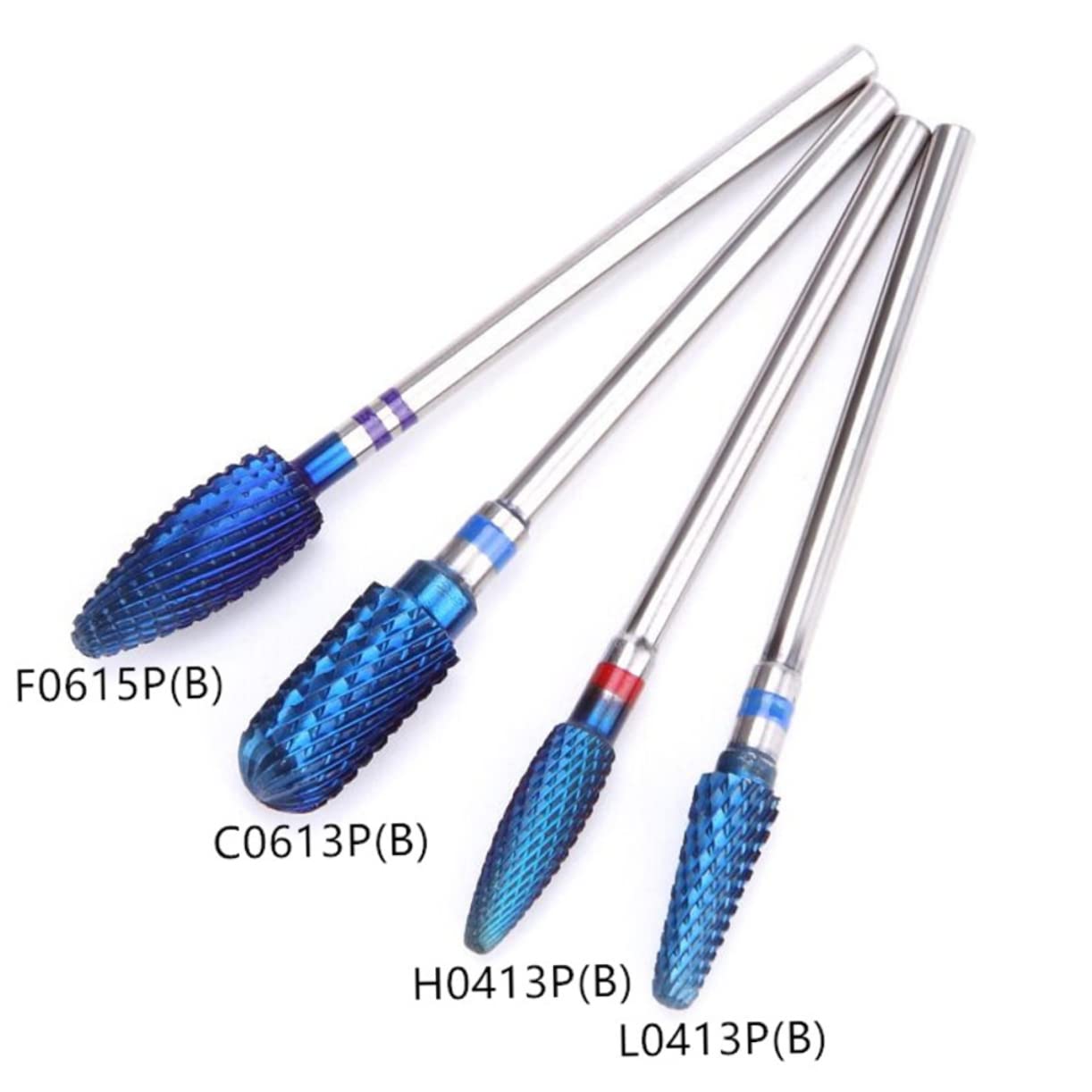 Healvian 3 Punte Per Lima Per Unghie in Acciaio Tungsteno Per Nail Art