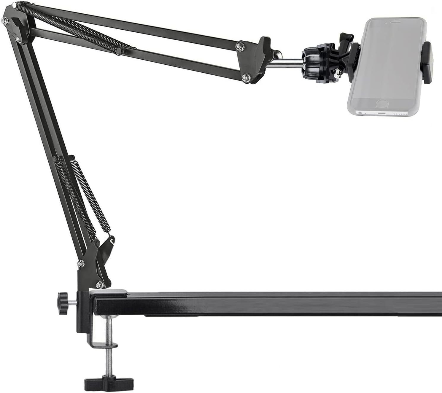 Phone Video Stand,Overhead Camera Mount Compatible with iPhone Samsung Live Streaming,Baking,Craft,Videos,Online Lessons