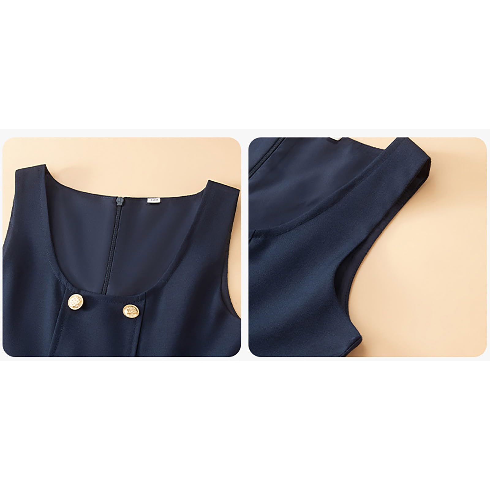 Vestido Escolar Plisado de Estilo británico para niñas, Corte en A, sin Mangas, Ideal para actuaciones de Danza.