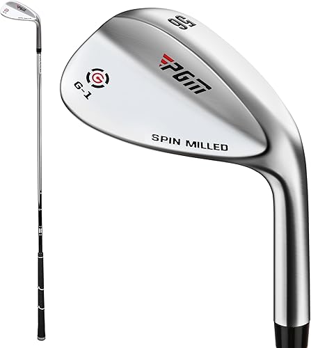 Miniatura 9 de PGM Juego de cuña de golf para hombres y mujeres, 5052545658606264 grados, cuña de arena, cuña Lob Wedge para mano derecha, cara fresada para más