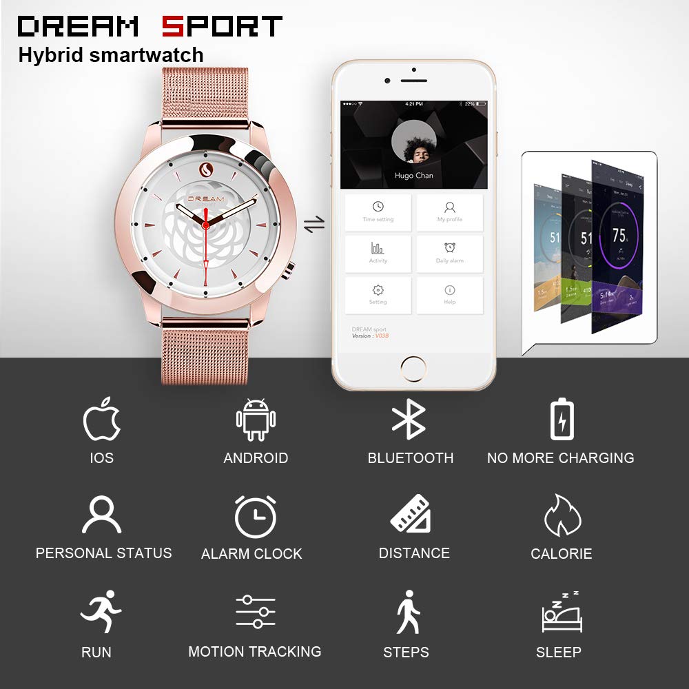 dream sport hybrid smartwatch