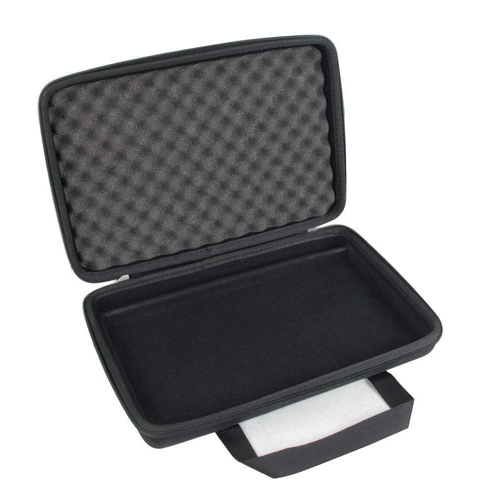 Hermitshell - Funda rígida de viaje de EVA para Professional MPK Mini MKII | Teclado MIDI USB portátil de 25 teclas (negro)