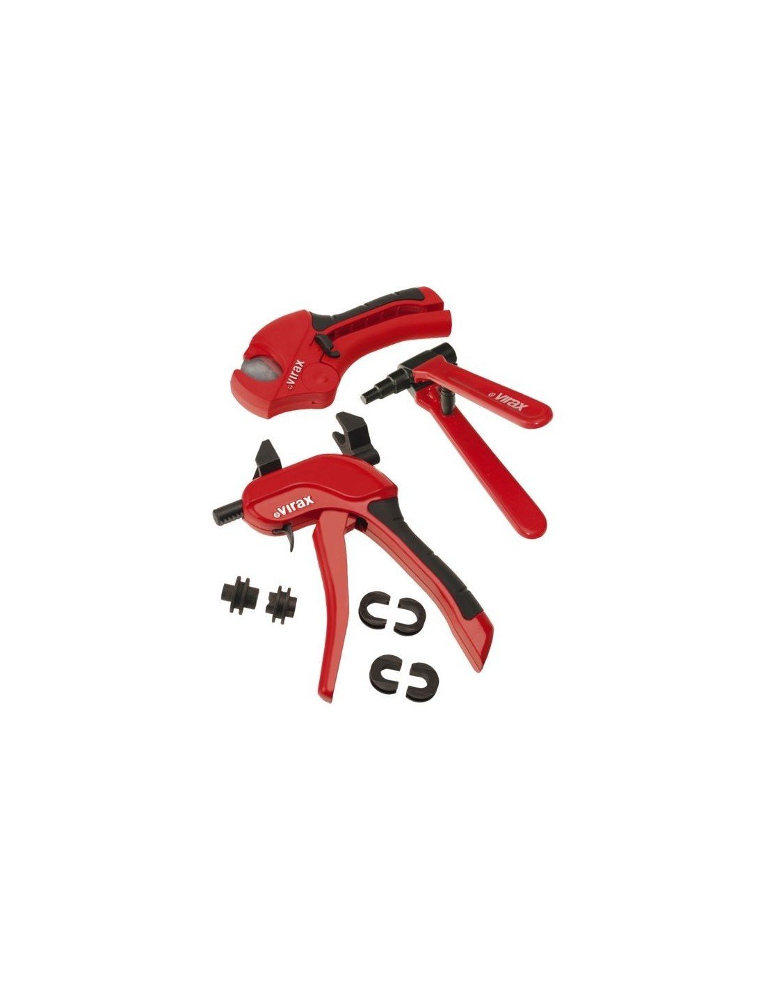 Virax Pack sertisseuse Virax PER 12-16-20 + pince à expansion + coupe-tube PC32 253361