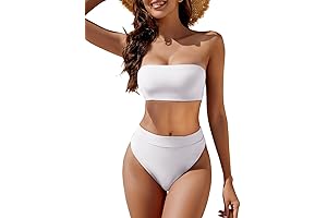 White Bandeau Bikini: A Summer Essential for Coastal Bliss