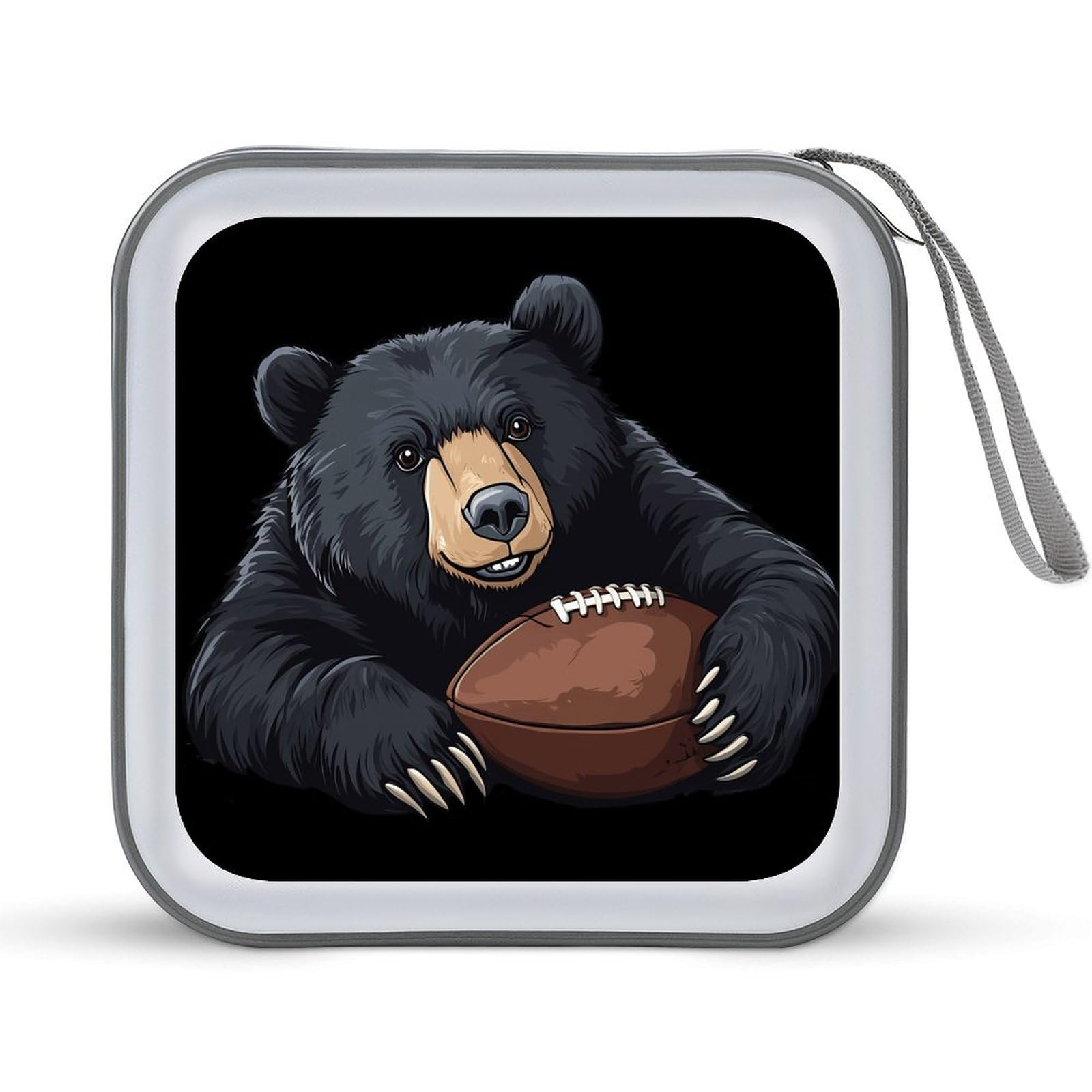 Chicagobear CD Case Plastic DVD Case Holder Wallet Disc Storage Organizer for Car Travel