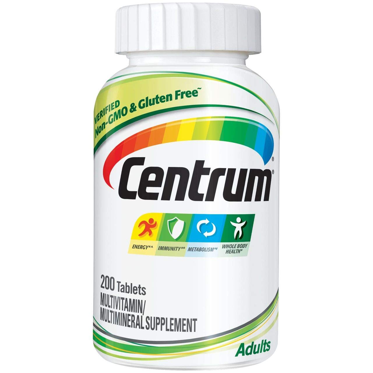 Centrum Centrum Multivitamin And Multimineral Supplement Tablets, 200 tabs (Pack of 3)