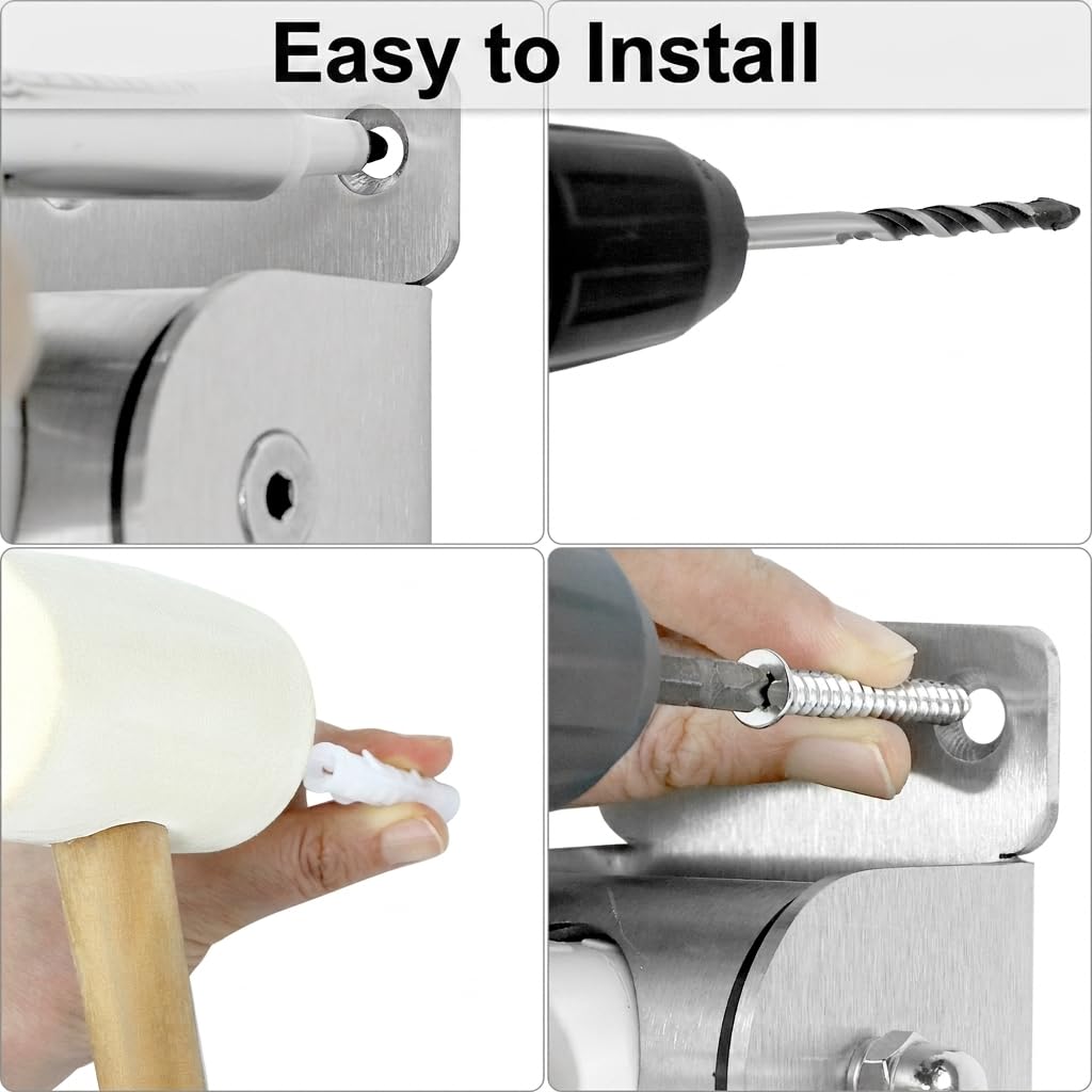 QWORK® Maniglione WC, Maniglione Bagno con Gamba, Maniglioni WC Pieghevoli Antiscivolo, Maniglia Doccia per Anziani e Disabili