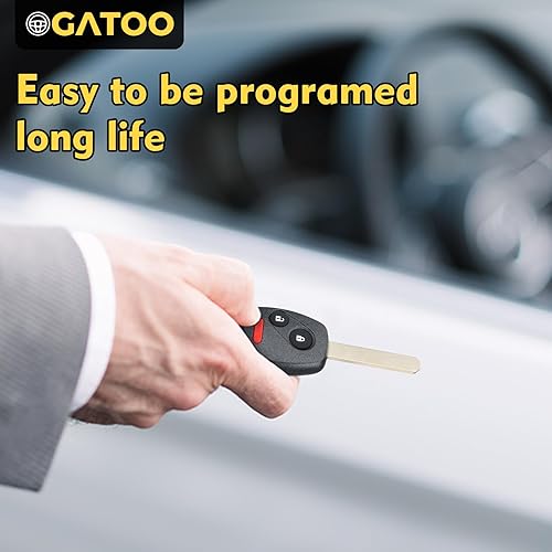 Miniatura 7 de Control remoto de repuesto para llave sin llave para Honda Civic LX 2006 2007 2008 2009 2010 2011, Honda Odyssey 2011 2012 2013 2014 (N5F-S0084A)