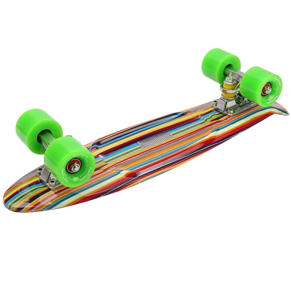 82A FunTomia Mini Board monopatín Skateboard 57cm Wheel 59mmx45mm con o sin LED