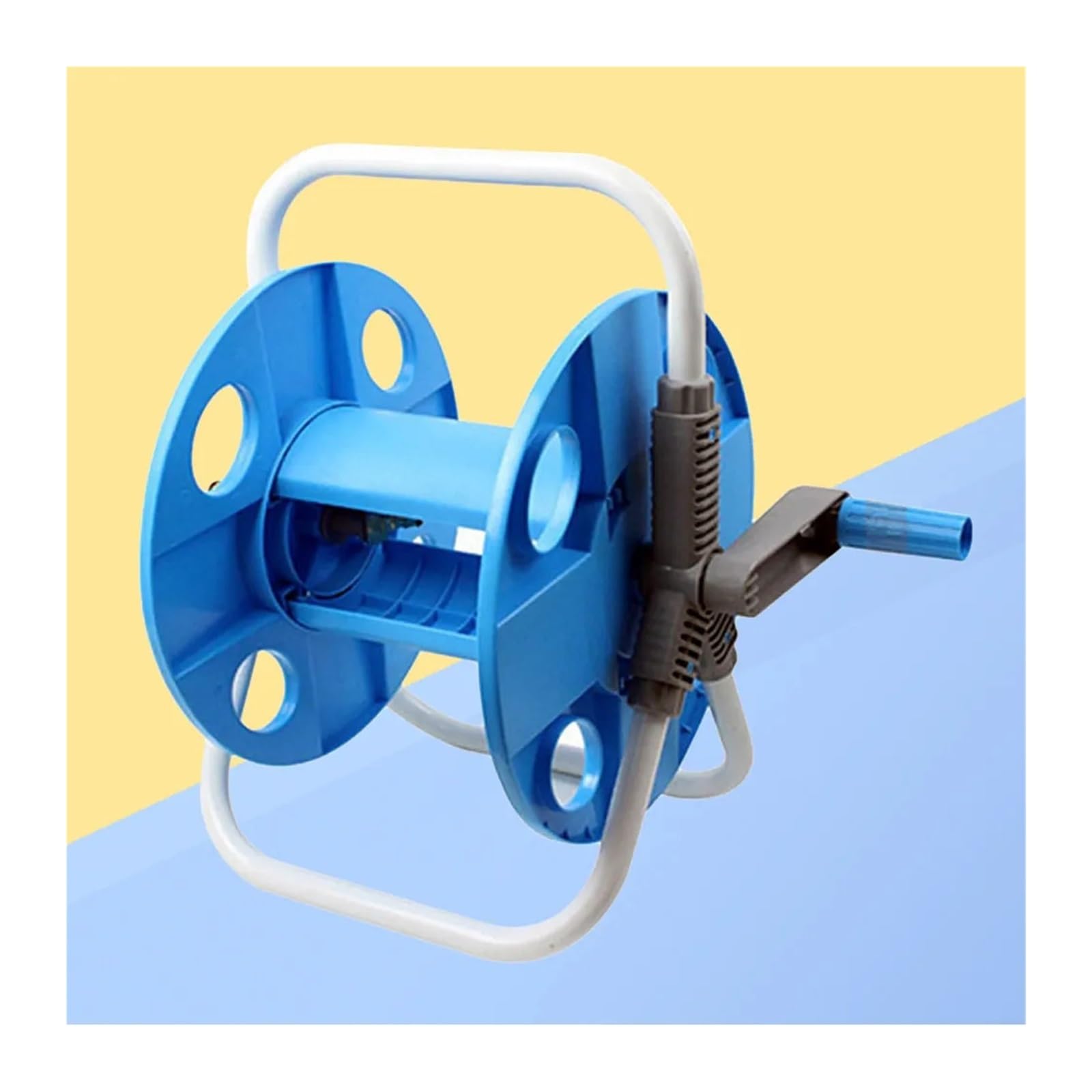 Support Tuyau Arrosage Chariot enrouleur de tuyau d'eau robuste et portable